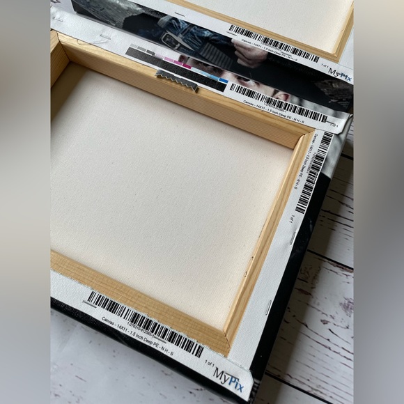 Lot of 2 Justin Timberlake Canvas Wall Prints William Rast Photos & Desk Decor - Picture 6 of 16